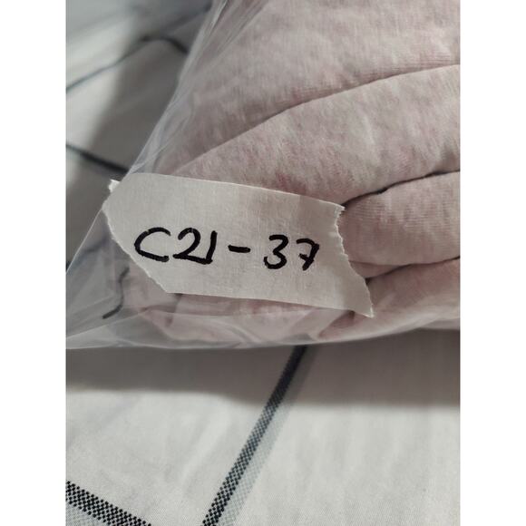 Ugg Sweatpants Sz M Sherpa Lines Joggers Pockets Logo Unisex Pink Winter C21-37 - Picture 11 of 11